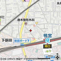 神奈川県小田原市鴨宮16周辺の地図