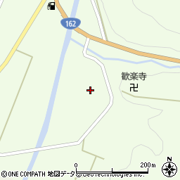 京都府南丹市美山町静原周辺の地図