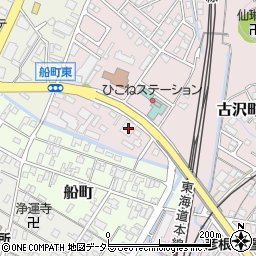 滋賀県彦根市古沢町646周辺の地図