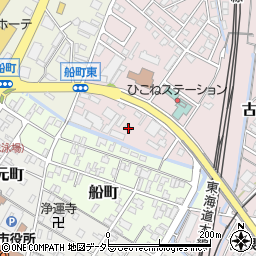 滋賀県彦根市古沢町648周辺の地図