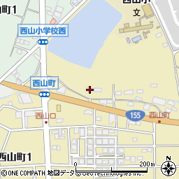 愛知県春日井市西山町1558-2周辺の地図