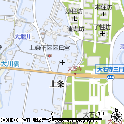 静岡県富士宮市上条447周辺の地図