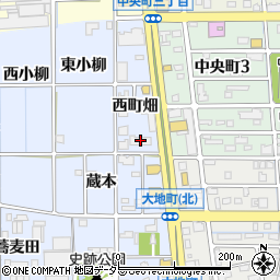 愛知県岩倉市大地町西町畑19-1周辺の地図