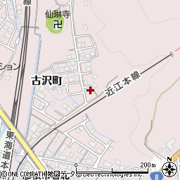 滋賀県彦根市古沢町870-51周辺の地図