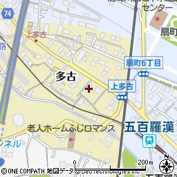 神奈川県小田原市多古331周辺の地図