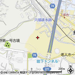 神奈川県小田原市多古周辺の地図
