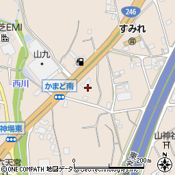 静岡県御殿場市竈1550周辺の地図