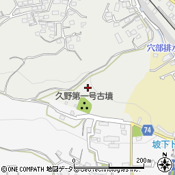 神奈川県小田原市穴部42周辺の地図