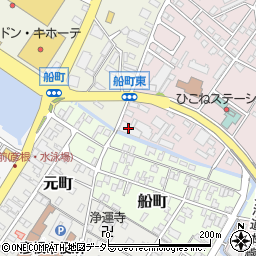 滋賀県彦根市古沢町652周辺の地図