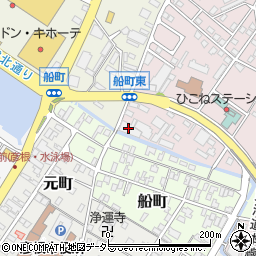 滋賀県彦根市古沢町652周辺の地図