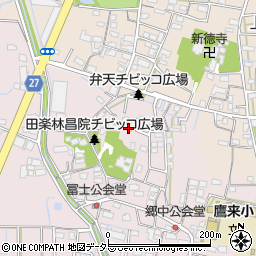愛知県春日井市田楽町1771周辺の地図