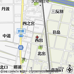 愛知県一宮市大和町氏永西出1474周辺の地図
