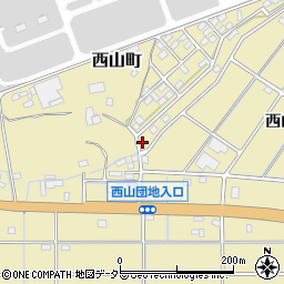 愛知県春日井市西山町260-3周辺の地図