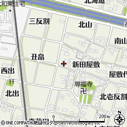 愛知県一宮市大和町氏永新田屋敷721周辺の地図