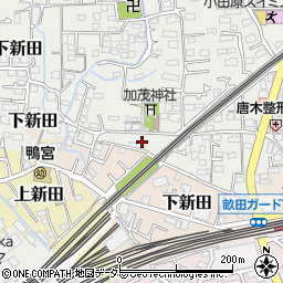 神奈川県小田原市鴨宮719周辺の地図