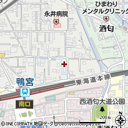 神奈川県小田原市鴨宮138-10周辺の地図