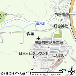 京都府福知山市堀332-14周辺の地図