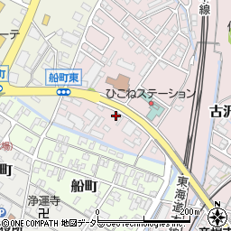滋賀県彦根市古沢町664周辺の地図