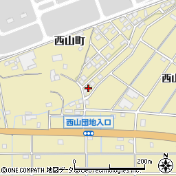 愛知県春日井市西山町260周辺の地図