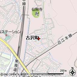 滋賀県彦根市古沢町870-14周辺の地図