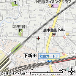 神奈川県小田原市鴨宮571-1周辺の地図