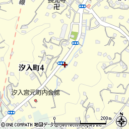 田村美容室周辺の地図