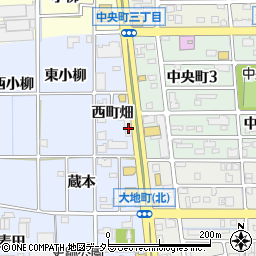 愛知県岩倉市大地町西町畑22周辺の地図