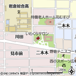 愛知県岩倉市北島町二本木周辺の地図