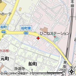 滋賀県彦根市古沢町662周辺の地図
