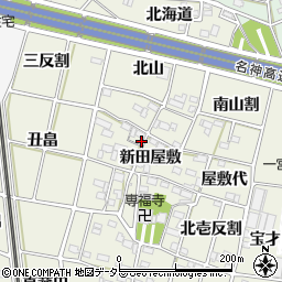 愛知県一宮市大和町氏永新田屋敷736周辺の地図