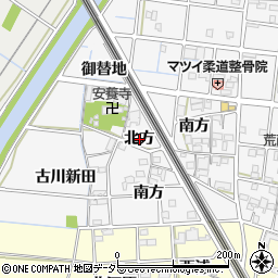 愛知県一宮市萩原町串作（北方）周辺の地図