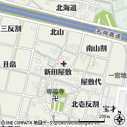 愛知県一宮市大和町氏永新田屋敷690周辺の地図