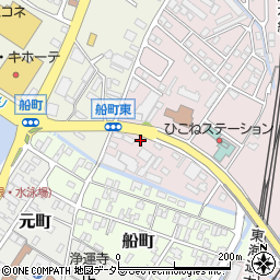 滋賀県彦根市古沢町658周辺の地図