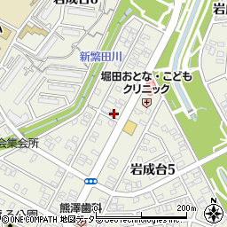 愛知県春日井市岩成台4丁目5-34周辺の地図