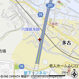 神奈川県小田原市多古362-4周辺の地図