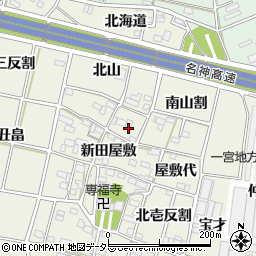 愛知県一宮市大和町氏永新田屋敷685周辺の地図
