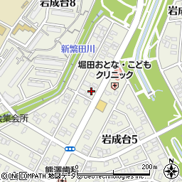 愛知県春日井市岩成台4丁目5-32周辺の地図