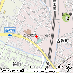 滋賀県彦根市古沢町678周辺の地図