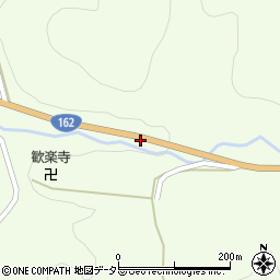 京都府南丹市美山町静原こぶし谷周辺の地図