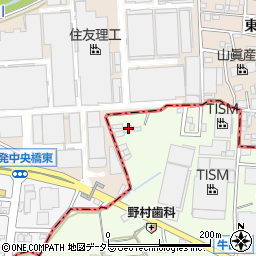 愛知県春日井市牛山町1672周辺の地図