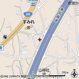 静岡県御殿場市竈1258-3周辺の地図