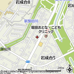 愛知県春日井市岩成台4丁目5-27周辺の地図