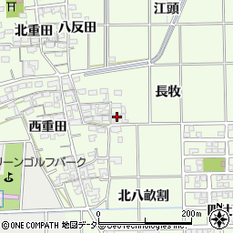 愛知県一宮市大和町北高井長牧1184周辺の地図