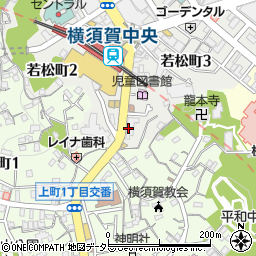 アーバンヒルズ横須賀中央周辺の地図