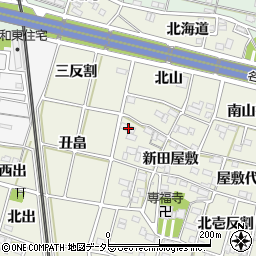 愛知県一宮市大和町氏永新田屋敷7周辺の地図
