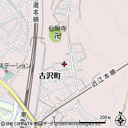 滋賀県彦根市古沢町870-62周辺の地図