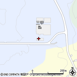 三甲株式会社　関東第６工場周辺の地図