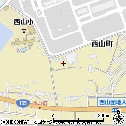 愛知県春日井市西山町1574-5周辺の地図