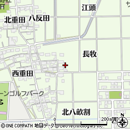 愛知県一宮市大和町北高井長牧1173周辺の地図