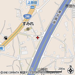 静岡県御殿場市竈1258-1周辺の地図